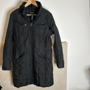 Polo Ralph Lauren Down puffer jacket black Sz M
